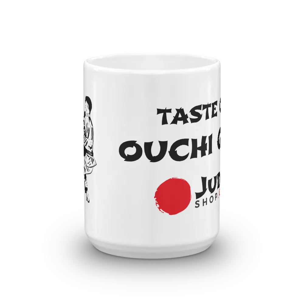 Judo Ouchi Gari Mug Front