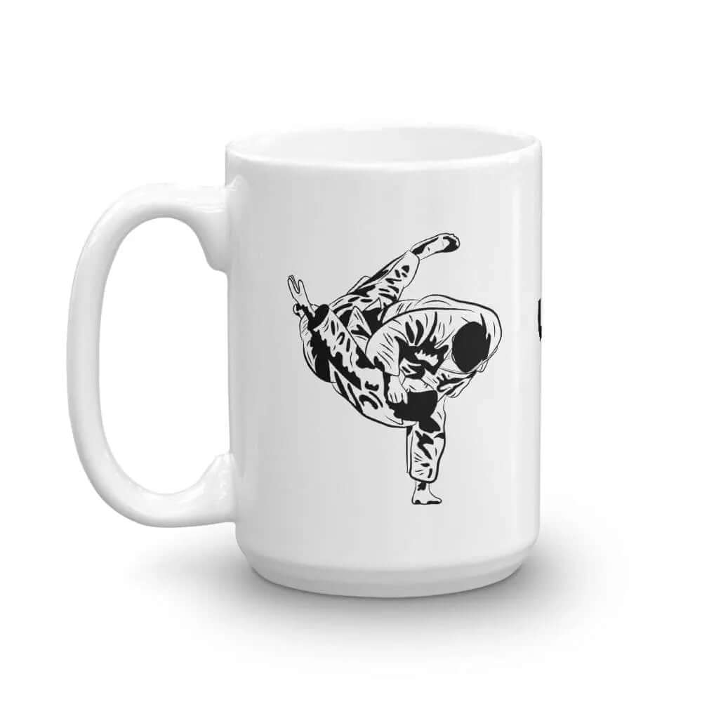 Judo Uchi Mata Mug